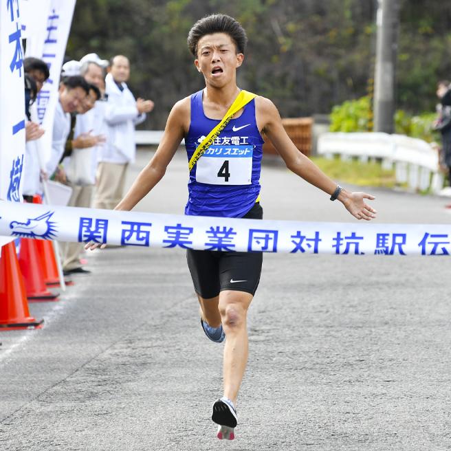 final runner Kazuki Muramoto