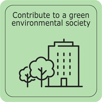 Contribution to green environmental society