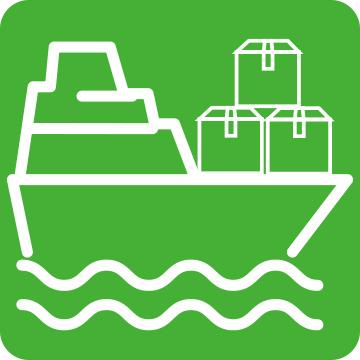 More use of maritime transportation
