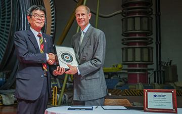 Visit from the Duke of Edinburgh