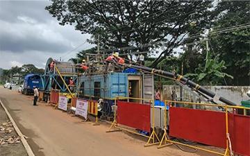 HVDC 320kV XLPE land cable system in India