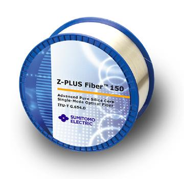 Ultra-low loss submarine fibers Z fiber™ series | Sumitomo Electric