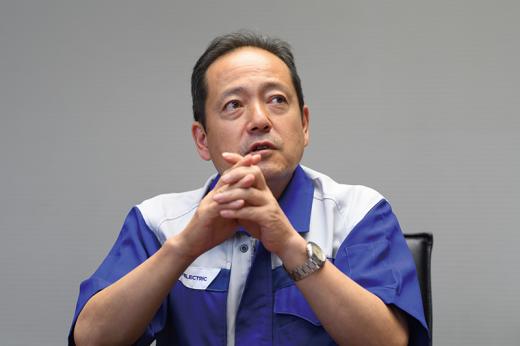 Suetsugu Yoshiyuki, General Manager of the Lightwave Network Products Div., Infocommunications Business Unit