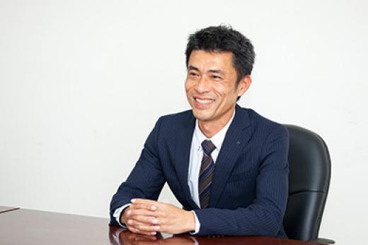 Hidenao Shima, Group leader, Sales Dept., Water Processing Div., Sumitomo Electric