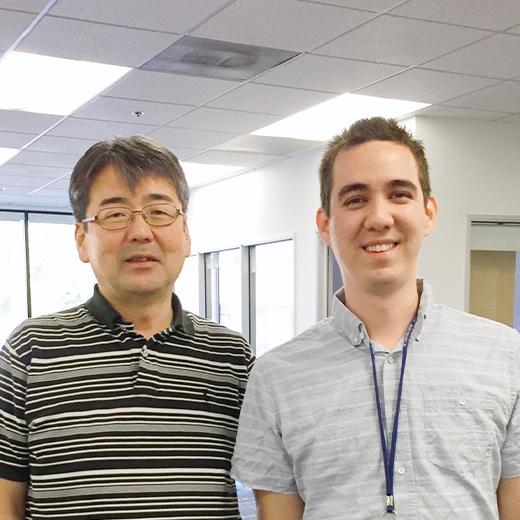 One year after returning to Japan, I visited the ICS office on a business trip and met Millard, one of my colleagues, again on Casual Friday.