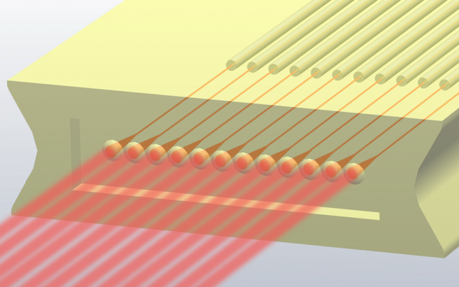 Schematic of the expanded beam