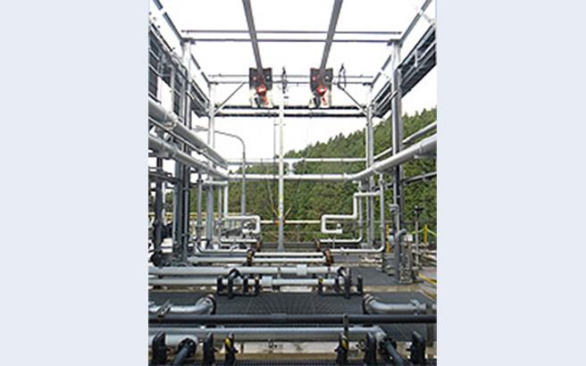 Wastewater treatment system installed in the Kisa Plant