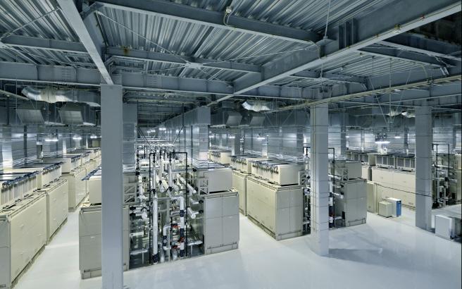 Hokkaido Cell stack and heat exchanger