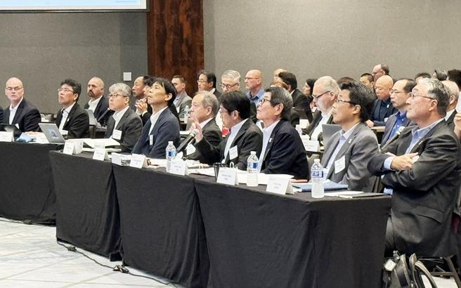 Scene from the conference