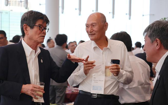 Interacting further at the social gathering