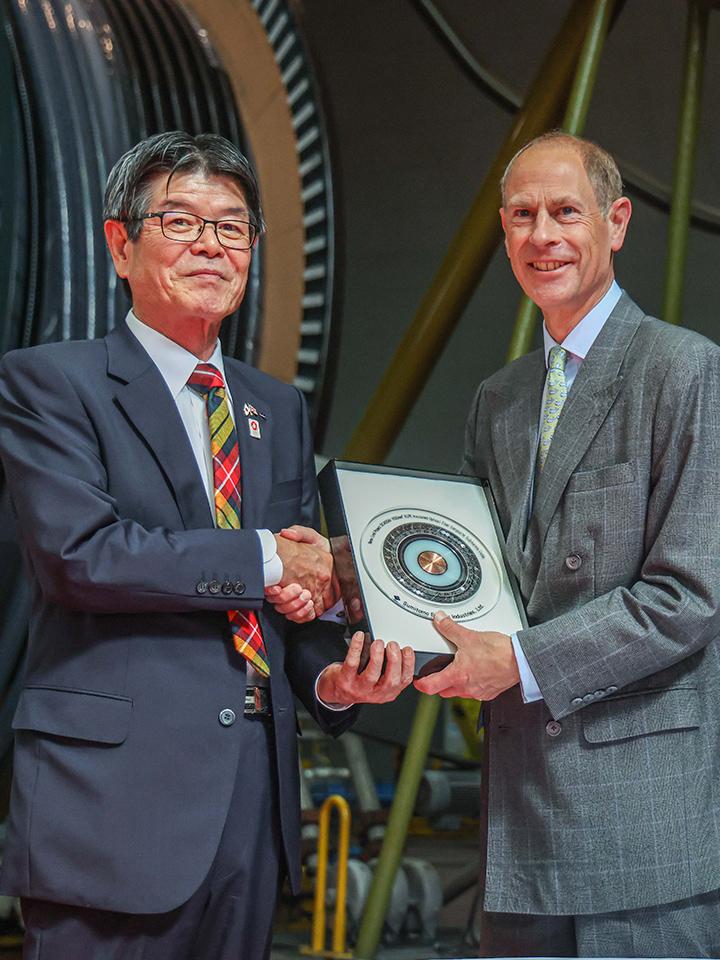 Visit from The Duke of Edinburgh