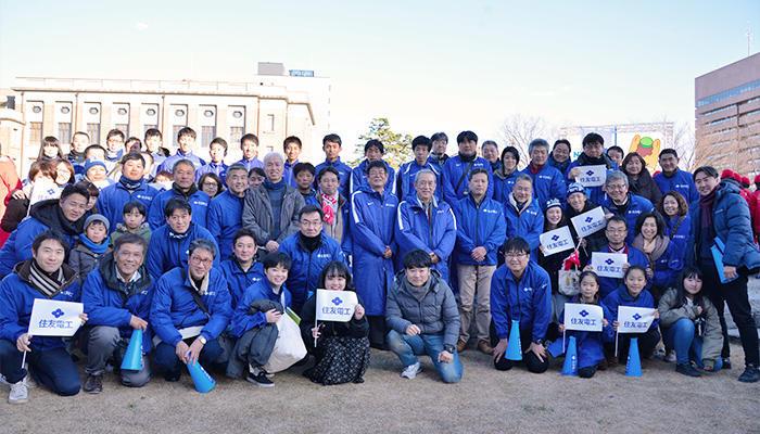 Group photo after the race