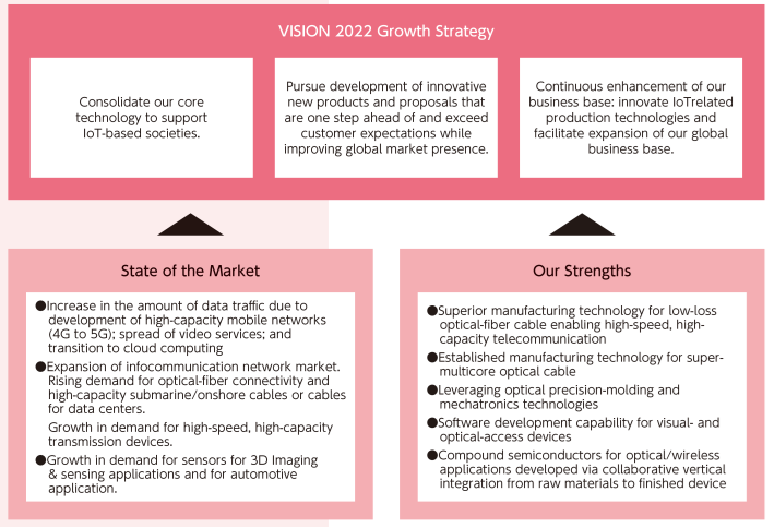 VISION 2022 Mid-term Management Plan: Segment Strategy