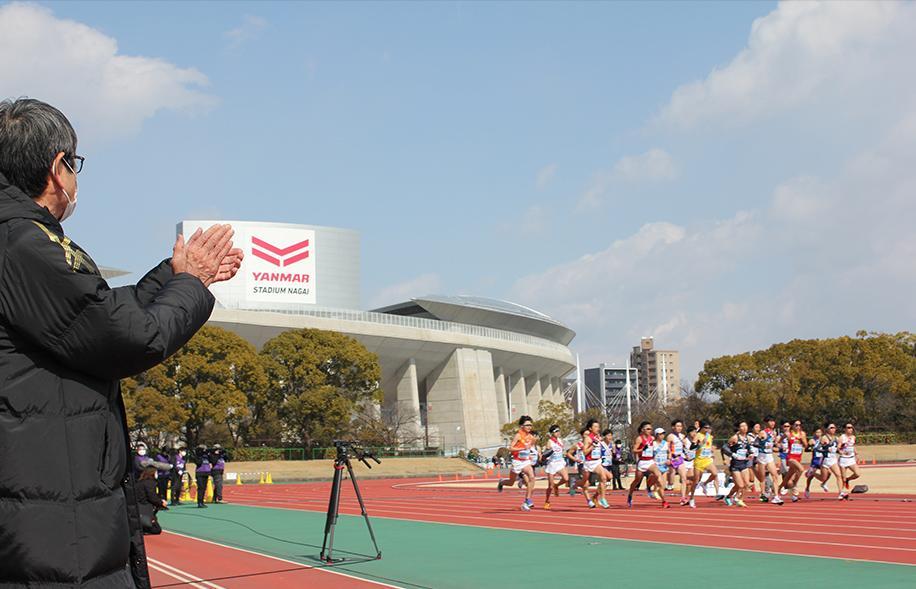 I watched the races at the venue as a match official