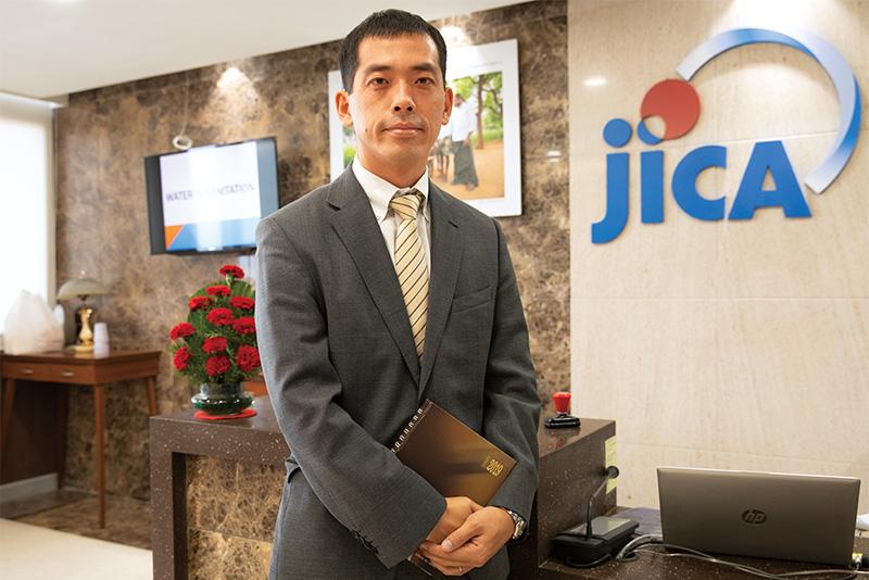 Mr. Kenichi Kono, resident staff member, JICA India Office