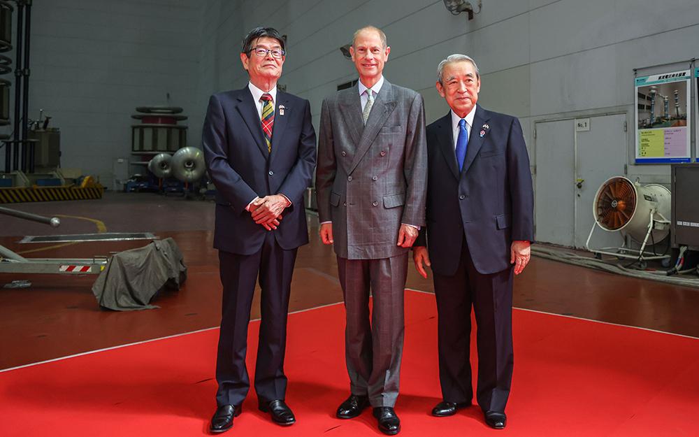 Visit from the Duke of Edinburgh
