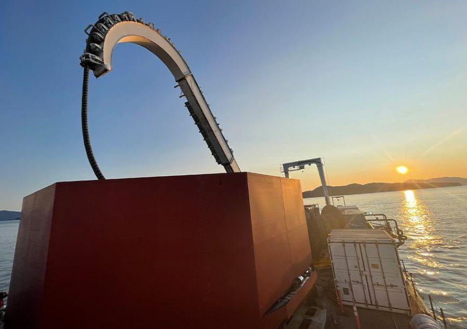 69kV AC XLPE submarine cable system in Alaska, USA.