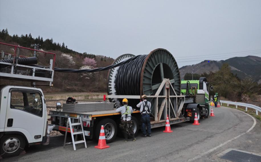 154 kV transmission lines for Sumita Tono Wind Farm, Onshore Wind Power Plant