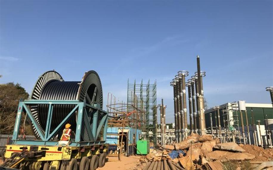 HVDC 320kV XLPE land cable system in India